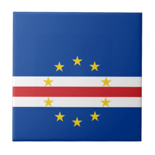 Cape Verde Flag Tile