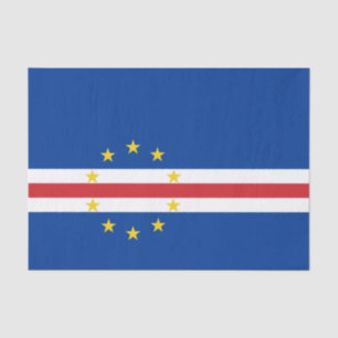Cape Verde Flag Tissue Paper