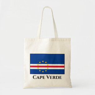 Cape Verde Flag Tote Bag