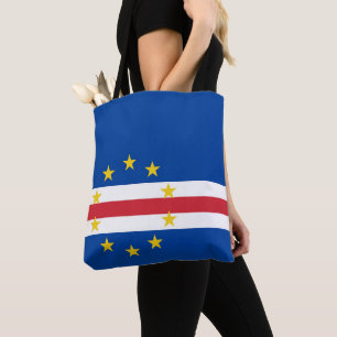 Cape Verde flag Tote Bag