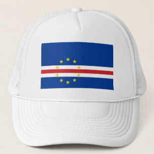 Cape Verde Flag Trucker Hat