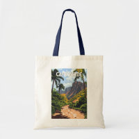 Cape Verde Illustration Travel Art Vintage
