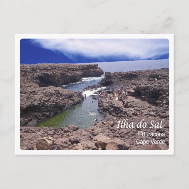 Cape Verde - Island of Sal - Buracona - Postcard (Front)