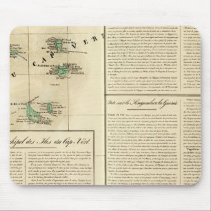 Cape Verde Islands Africa Mouse Mat