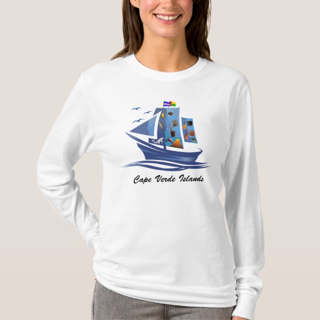 Cape Verde Islands Tradition T-Shirt (Front)