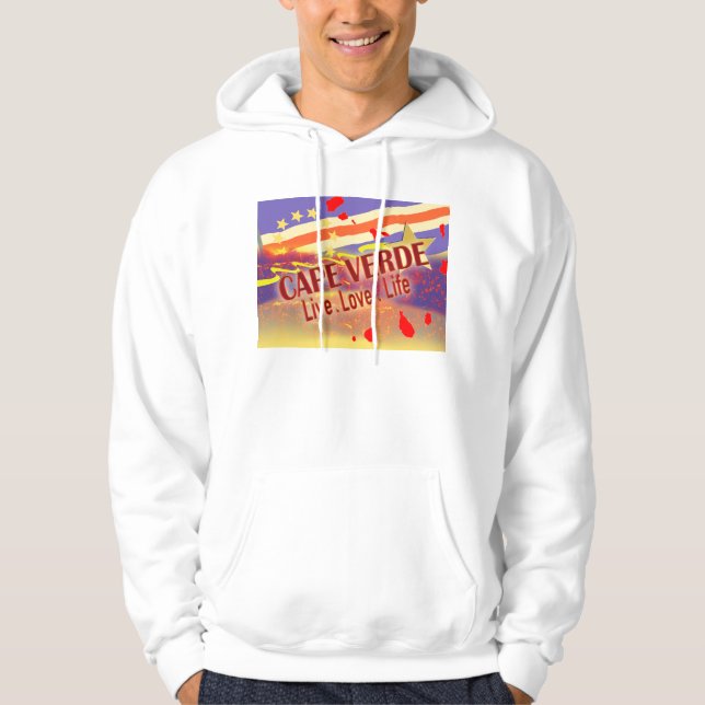 Cape Verde Live Love Life Hoodie (Front)