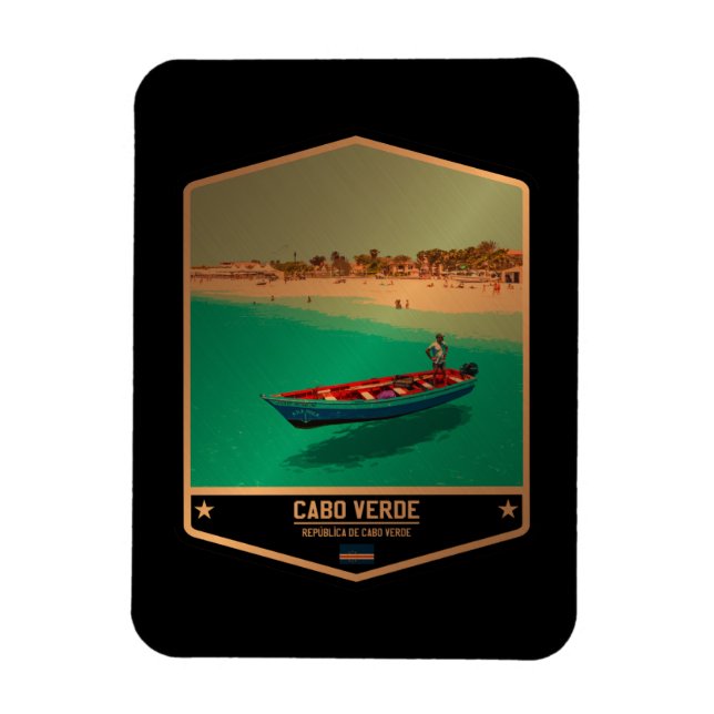Cape Verde Magnet (Vertical)