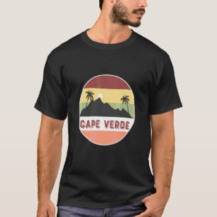 Cape Verde Mountain And Palms T-Shirt