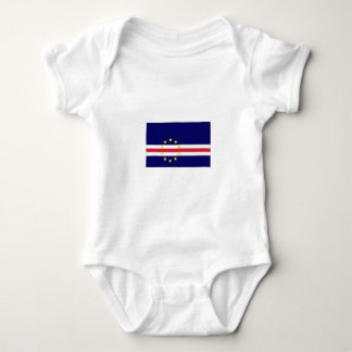 Cape Verde National Flag Baby Bodysuit
