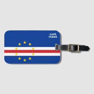Cape Verde National Flag Patriotic Luggage Tag