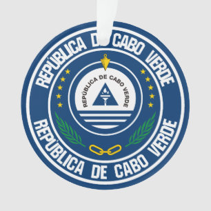 Cape Verde Round Emblem Ornament