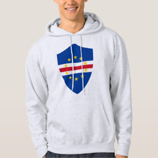 Cape Verde Shield Flag Hoodie