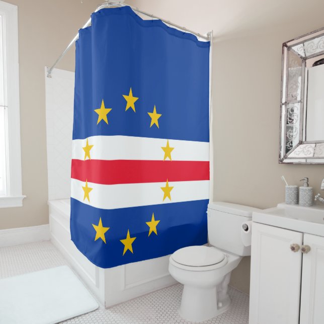 Cape Verde Shower Curtain (In Situ)