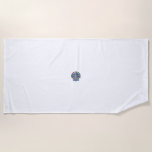 Cape Verde Soccer 2026 Soccer Bold Country Typogra Beach Towel