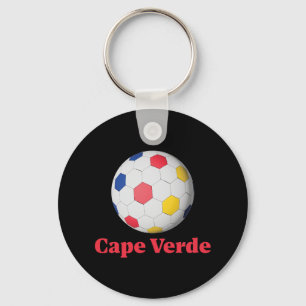 cape verde soccer key ring