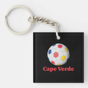cape verde soccer key ring