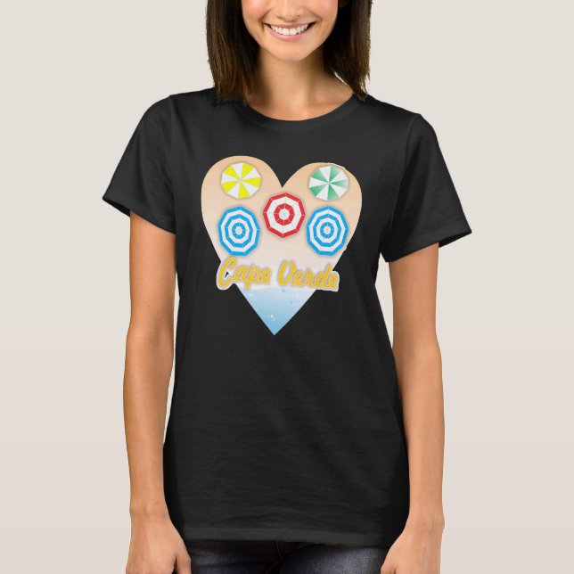 Cape Verde souvenir   for men women T-Shirt (Front)