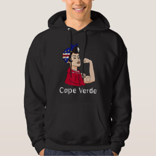 Cape Verde Strong Cape Verdean Roots Woman Scarf M Hoodie