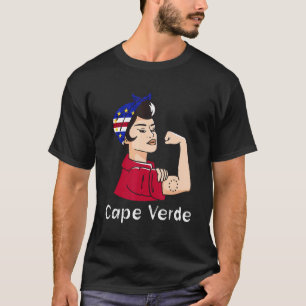 Cape Verde Strong Cape Verdean Roots Woman Scarf M T-Shirt