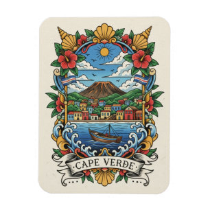 Cape Verde Travel Magnet