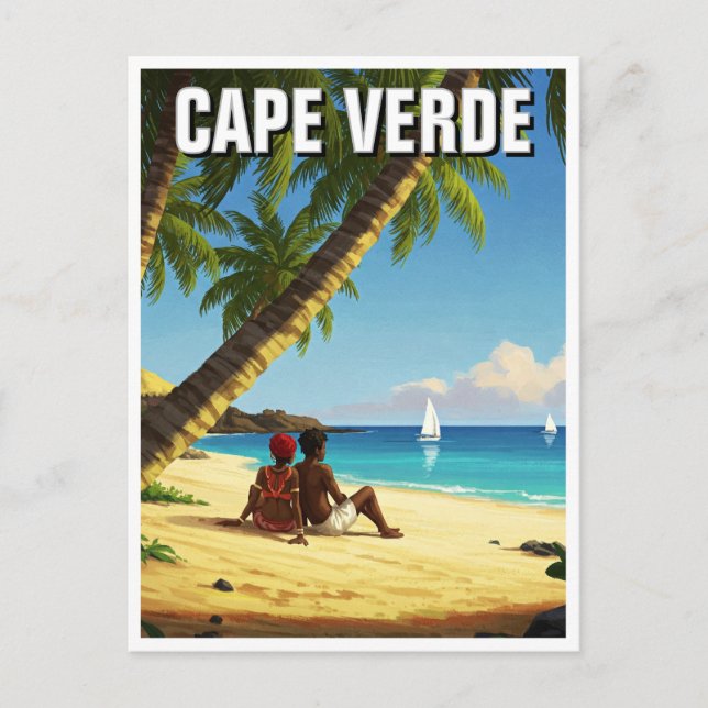 Cape Verde Travel Postcard (Front)
