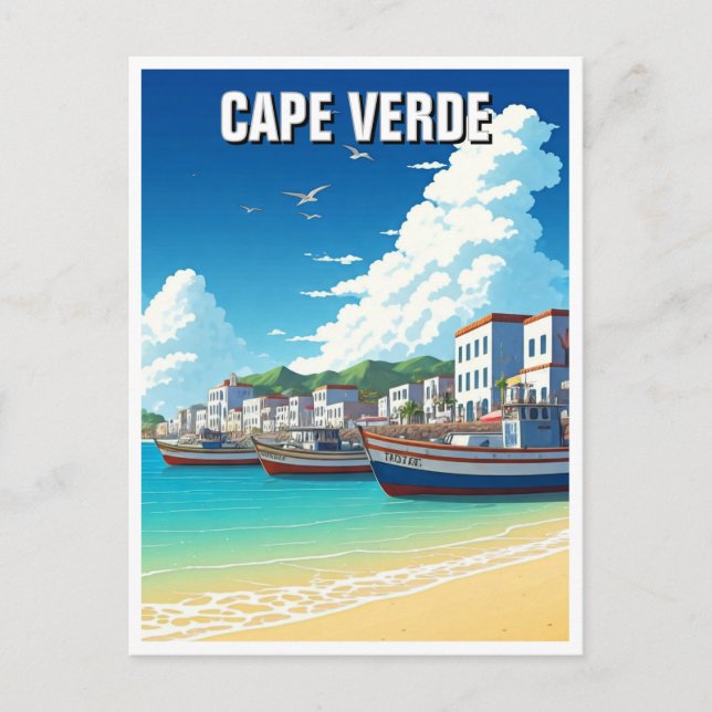 Cape Verde Travel Postcard (Front)