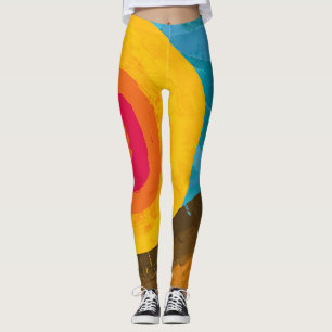 Cape Verde Vibrant Sunset Leggings