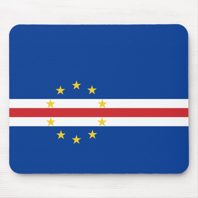 Cape Verdean Flag (Cape Verde) Mouse Mat (Front)