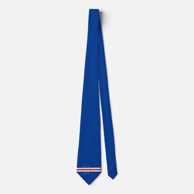 Cape Verdean Flag (Cape Verde) Tie (Front)