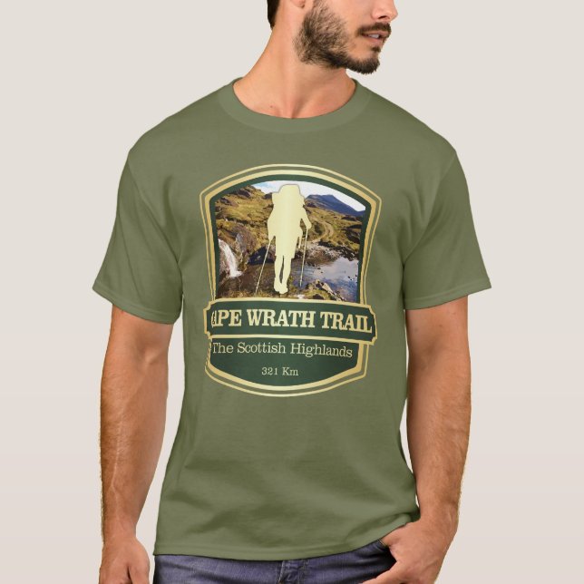 Cape Wrath Trail (B) T-Shirt (Front)
