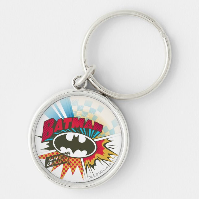 Caped Crusader Key Ring (Front)