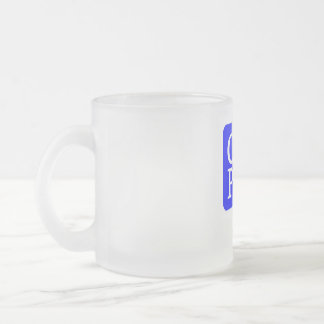 CAPED FROSTED MUG 10 OZ.