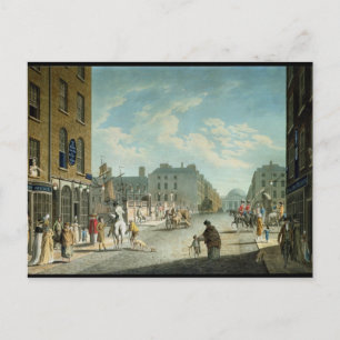 Capel Street with the Royal Exchange, Dublin, 1800 Postcard