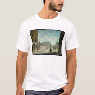 Capel Street with the Royal Exchange, Dublin, 1800 T-Shirt