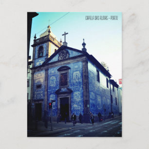 Capela das Almas - Porto  Postcard