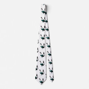 Capercaillie bird  Art  Tie