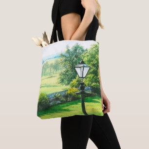 Capernwray Lamppost - Tote Bag