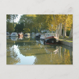 Capestang, canal du Midi Postcard