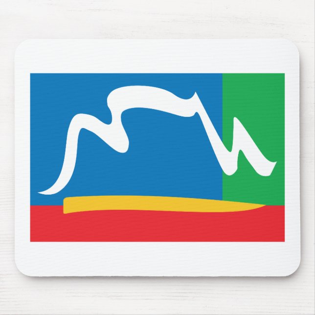 Capetown Flag Mouse Mat (Front)