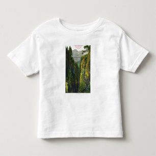 Capilano Canyon View of Crown Mountain Toddler T-Shirt