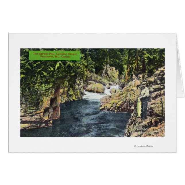 Capilano Canyon View of the Salmon Pool (Front Horizontal)