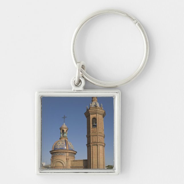 Capilla del Carmen, Seville, Spain Key Ring (Front)