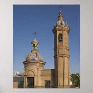 Capilla del Carmen, Seville, Spain Poster