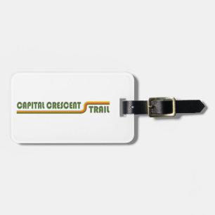 Capital Crescent Trail Luggage Tag