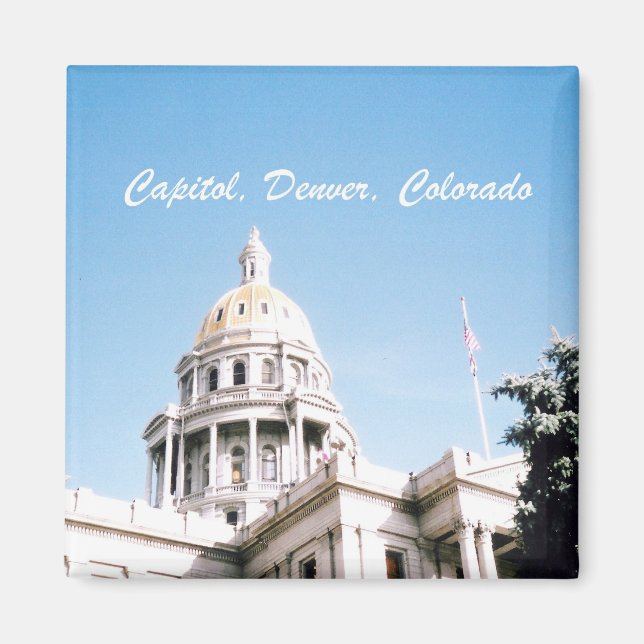 Capital, Denver, Colorado Magnet (Front)