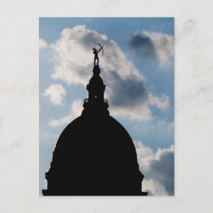 Capital Dome Topeka Kansas Postcard