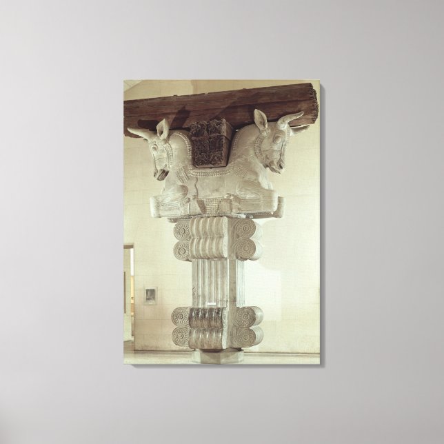 Capital in the Persian style Canvas Print (Front)