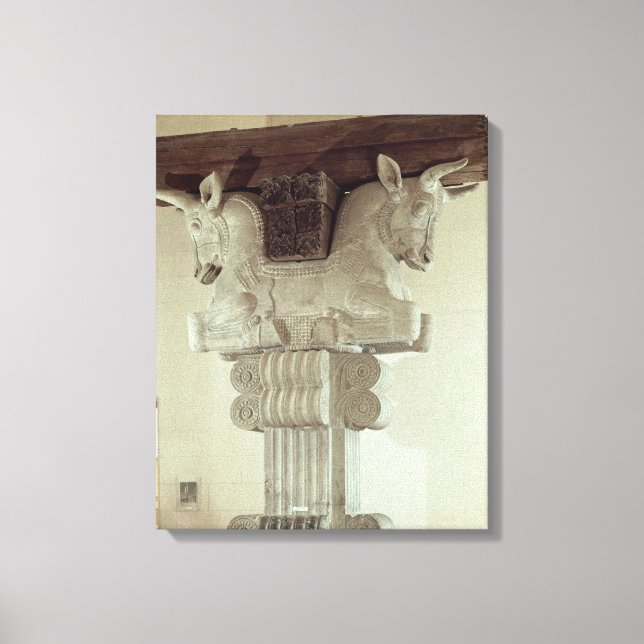 Capital in the Persian style Canvas Print (Front)