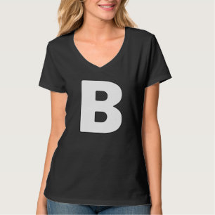 Capital Letter B Matching Group Letters Alphabet C T-Shirt