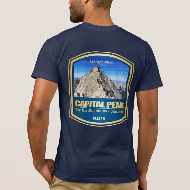 Capital Peak (PF) T-Shirt (Back)